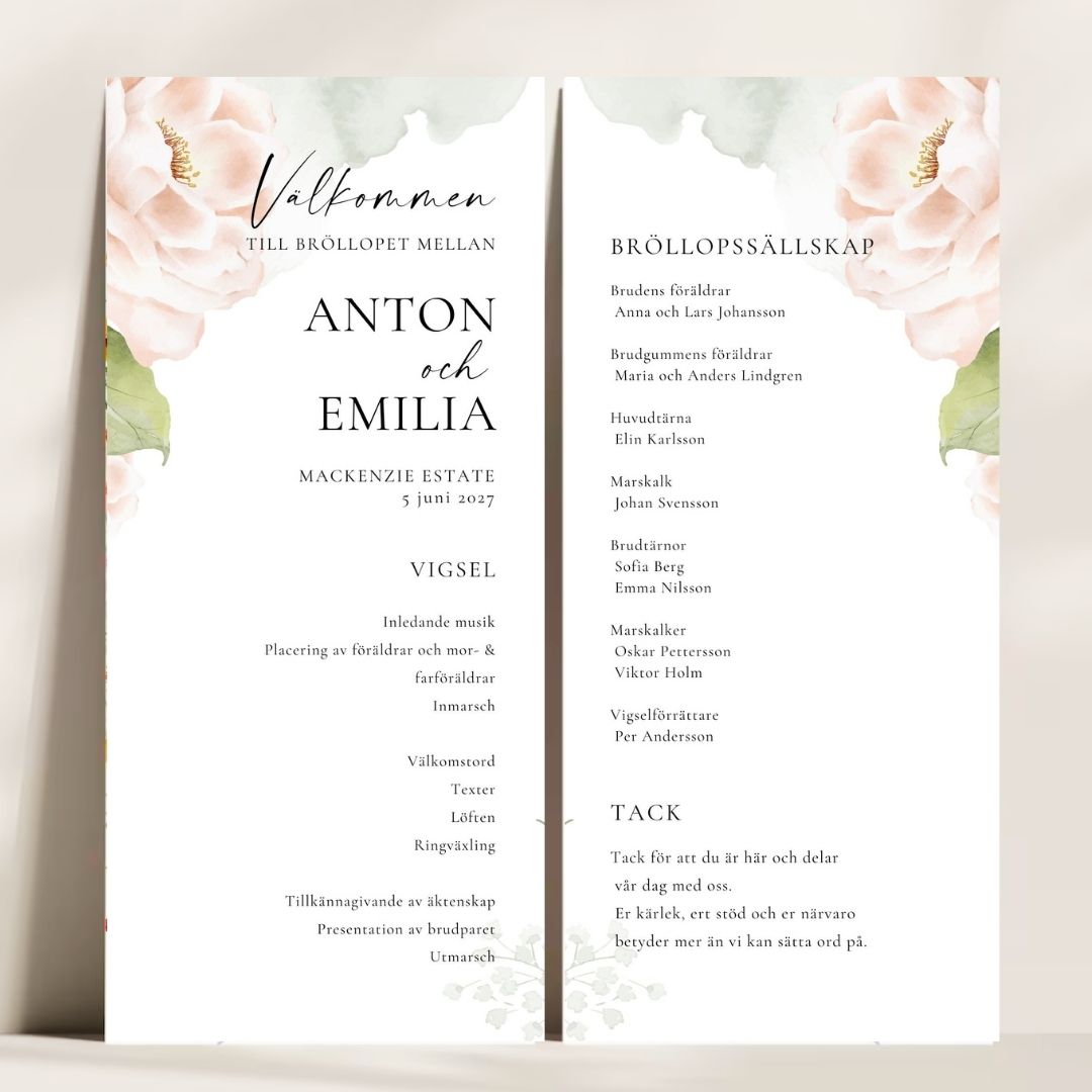 Bröllop | Mallar | Canva - Bild 2