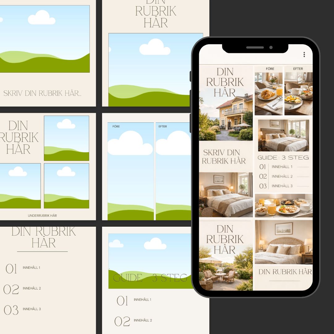 Instagram mallar | BAS